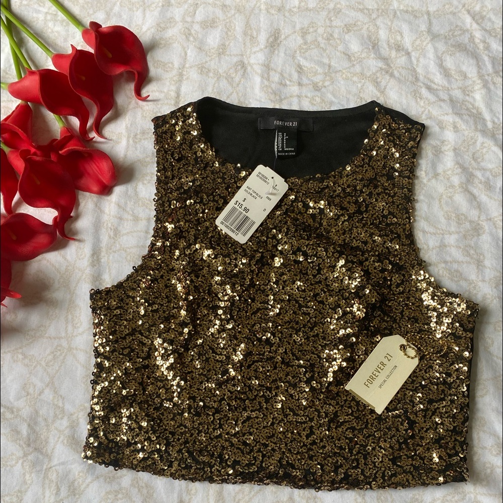 Forever 21 sequin top